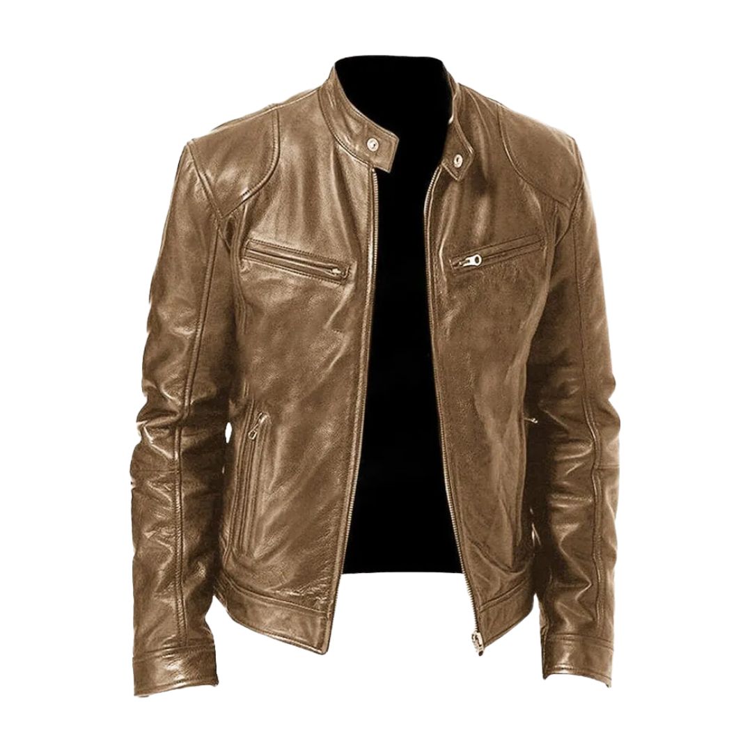 Lervaine® | Casual-Lederjacke