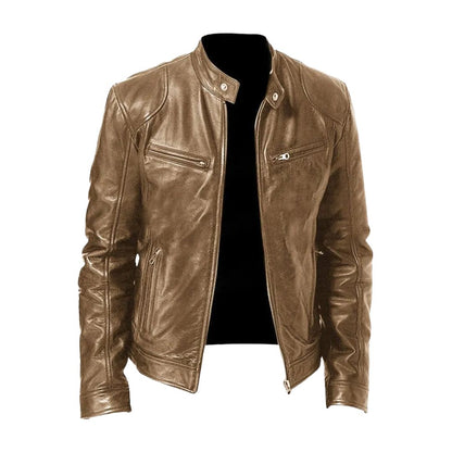 Lervaine® | Casual-Lederjacke
