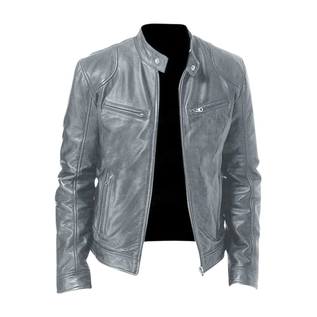 Lervaine® | Casual-Lederjacke