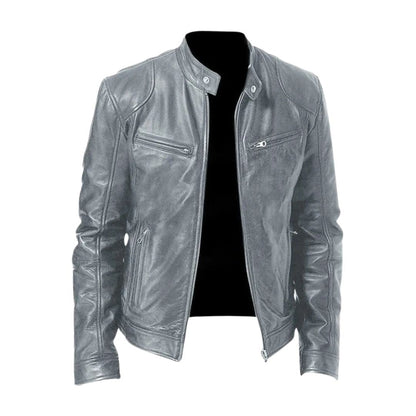 Lervaine® | Casual-Lederjacke