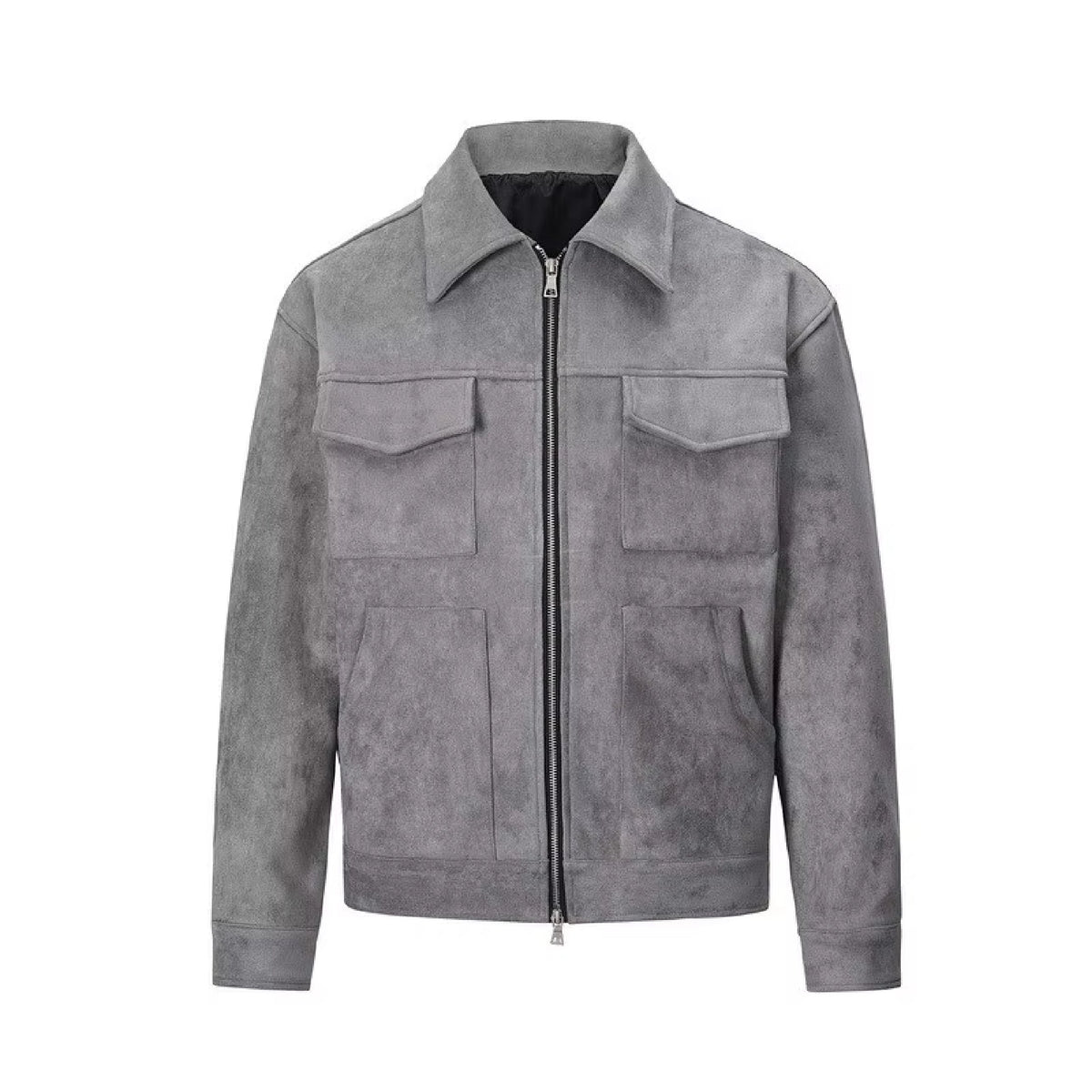 Lervaine® | Oversized-Wildlederjacke