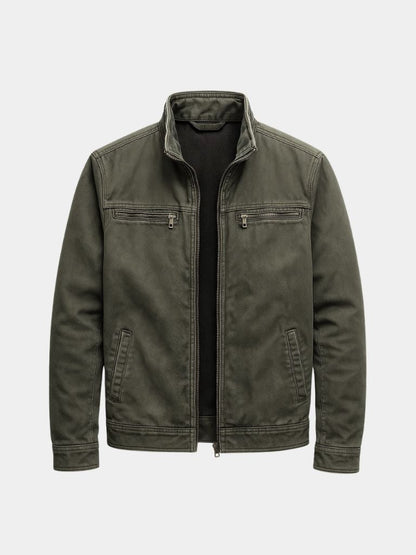 Valmont Vintage Olivgrüne Feldjacke