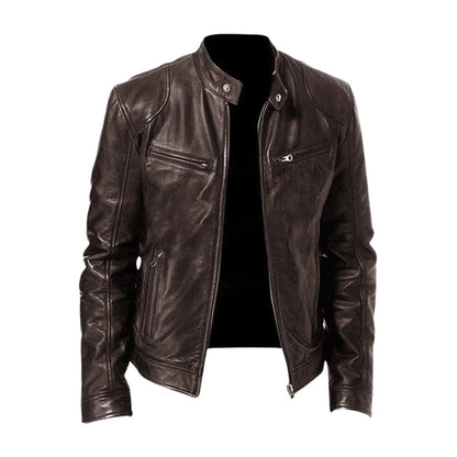 Lervaine® | Casual-Lederjacke