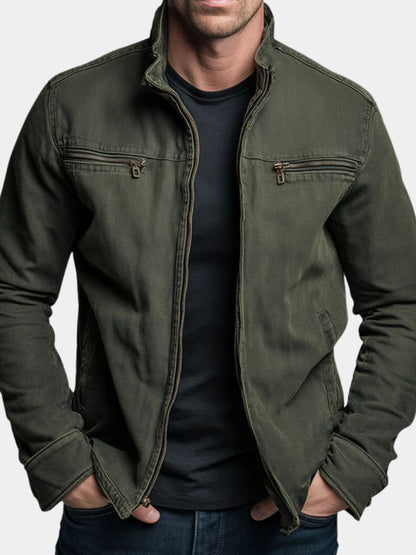 Valmont Vintage Olivgrüne Feldjacke