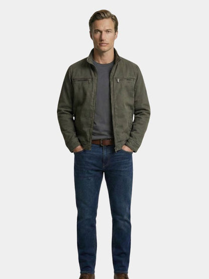 Valmont Vintage Olivgrüne Feldjacke