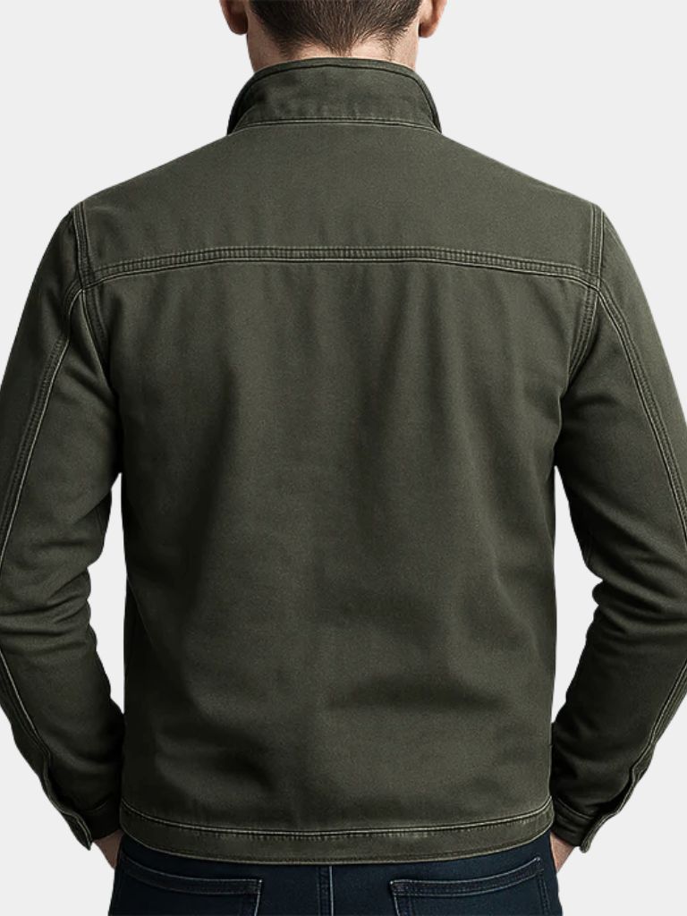 Valmont Vintage Olivgrüne Feldjacke