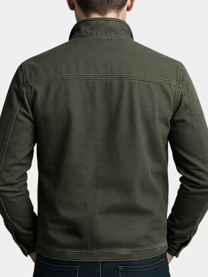 Valmont Vintage Olivgrüne Feldjacke