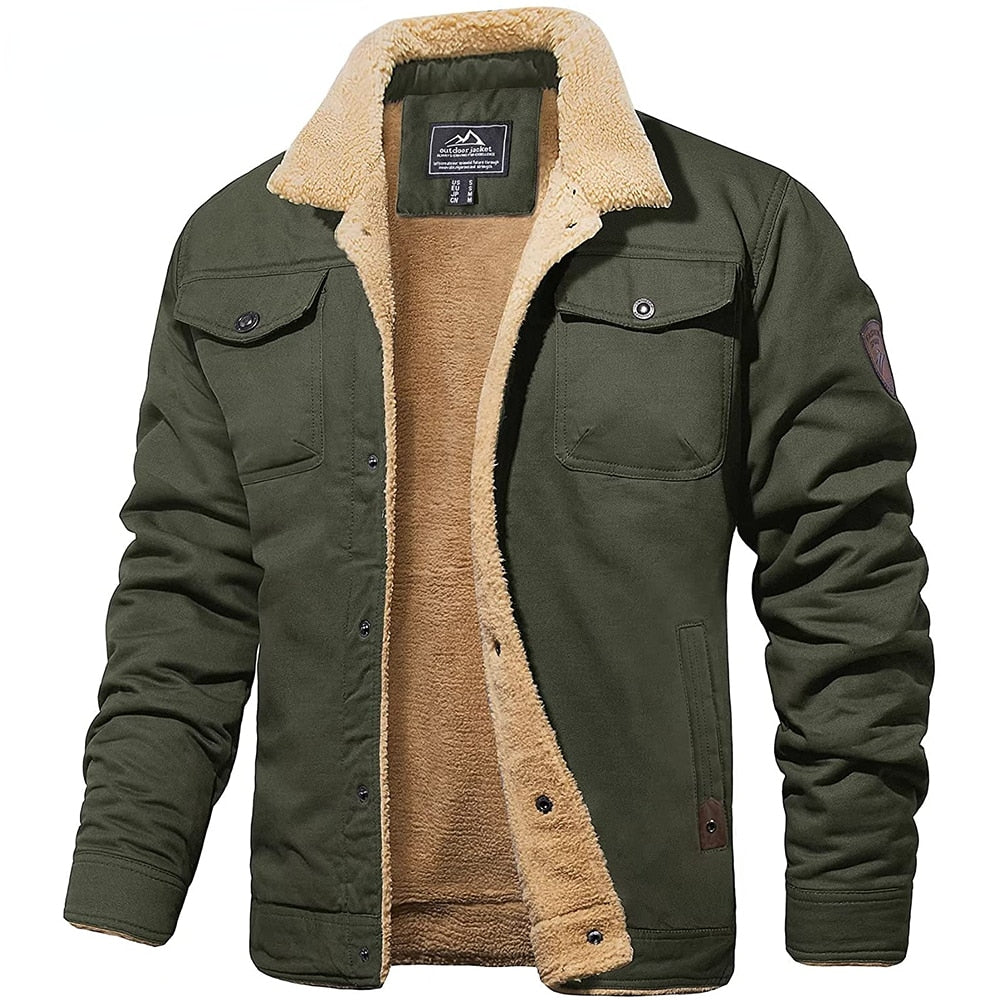 Lervaine® | Robuste Herren-Bomberjacke