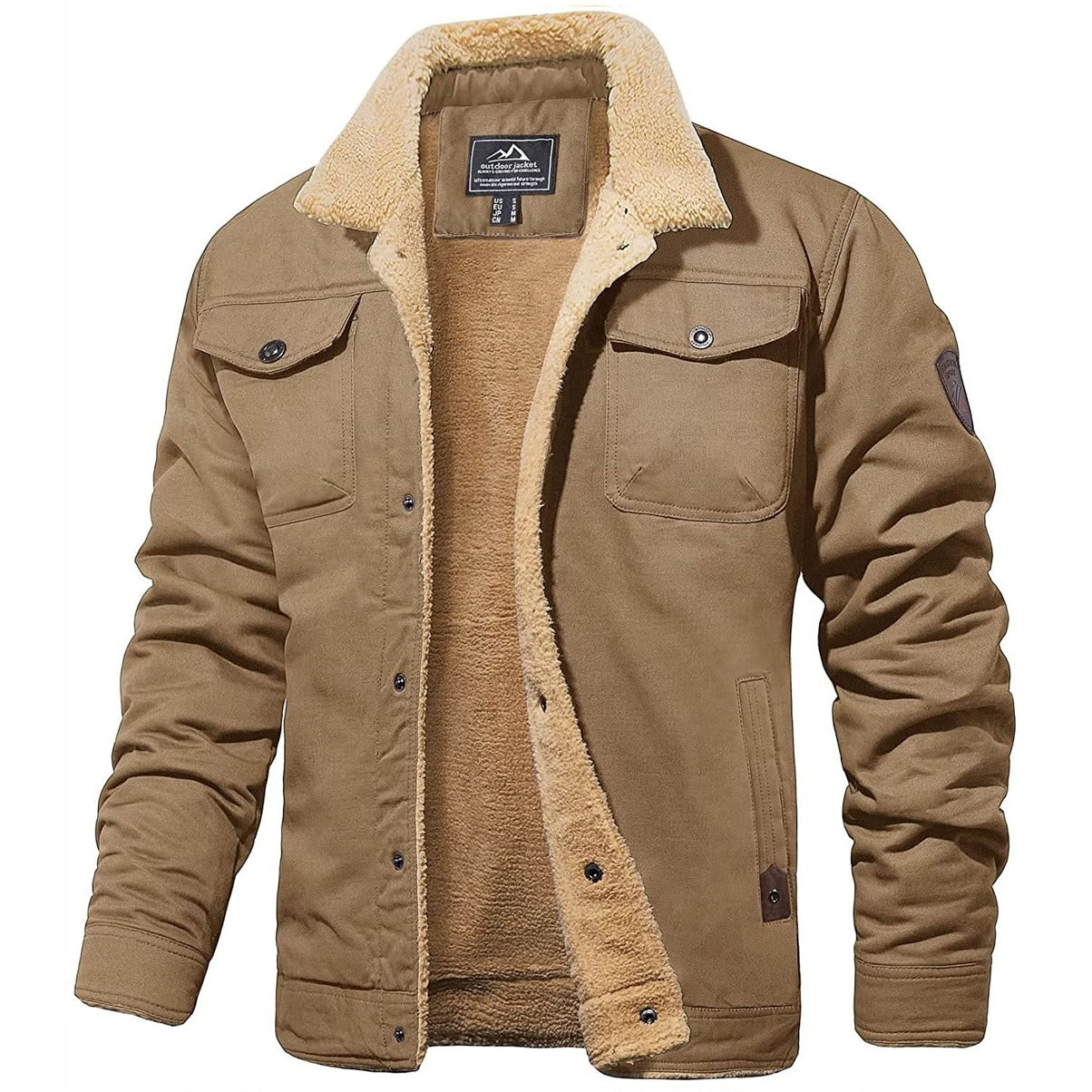 Lervaine® | Robuste Herren-Bomberjacke