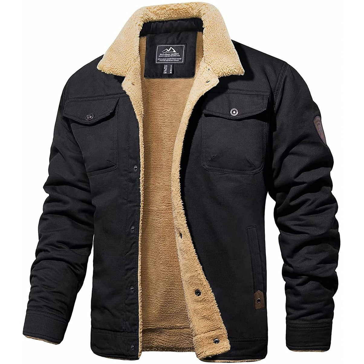Lervaine® | Robuste Herren-Bomberjacke