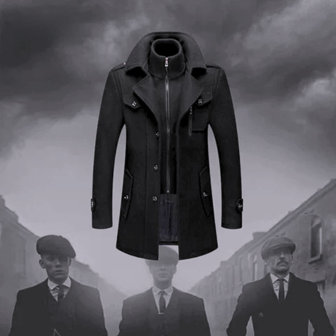 Lervaine® | Stilvolle Peaky-Blinders-Winterjacke