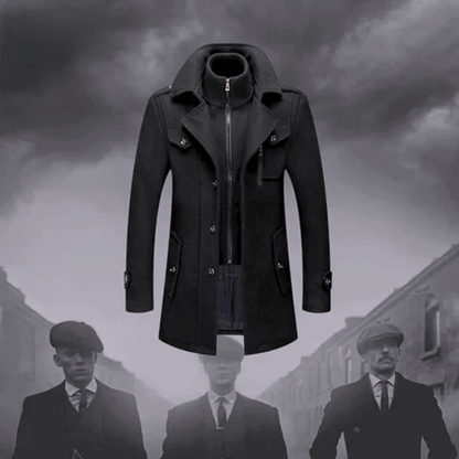 Lervaine® | Stilvolle Peaky-Blinders-Winterjacke