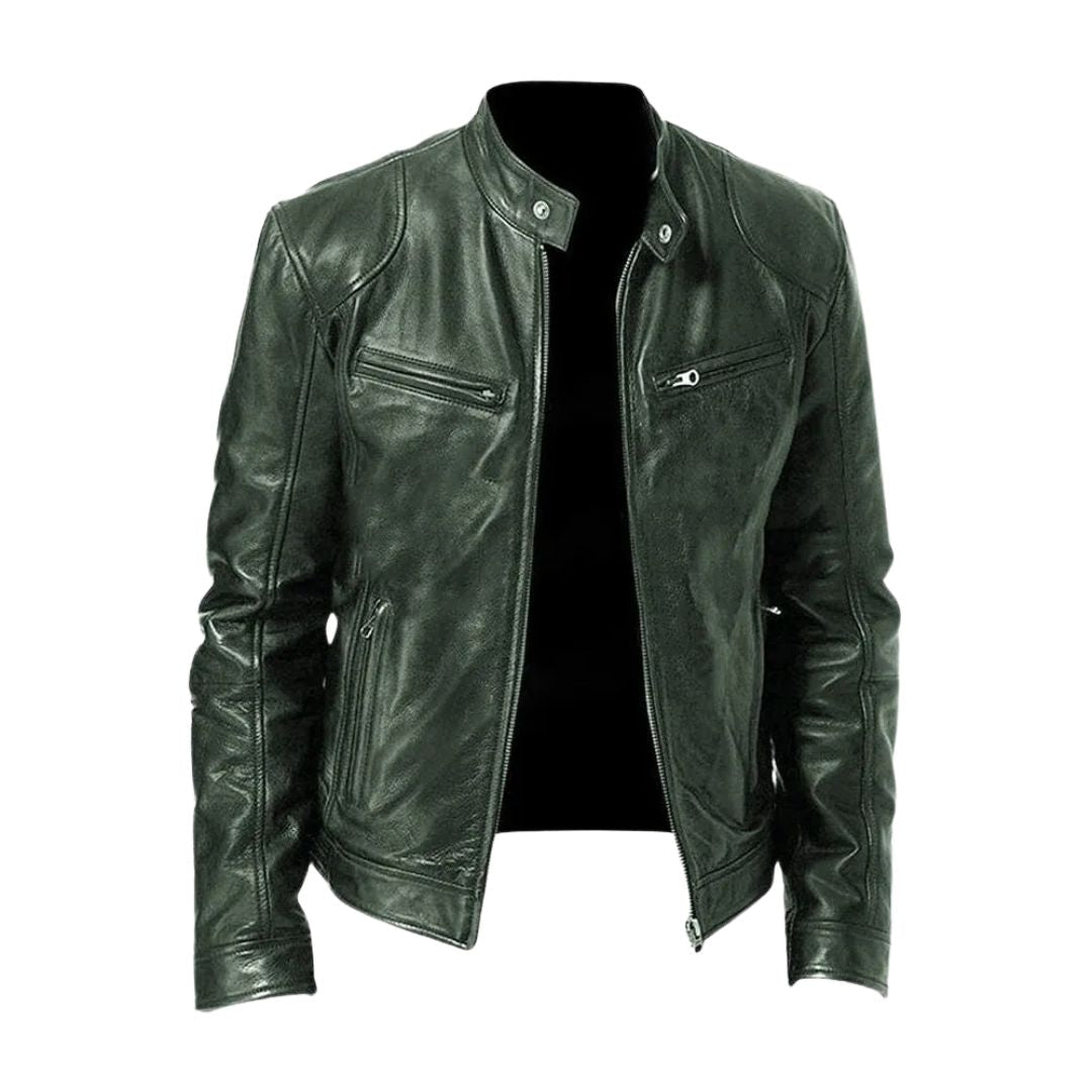 Lervaine® | Casual-Lederjacke