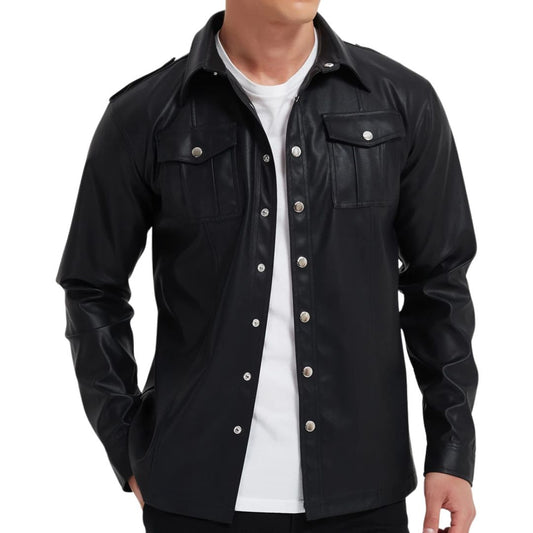 Lervaine® | Leder-Longsleeve