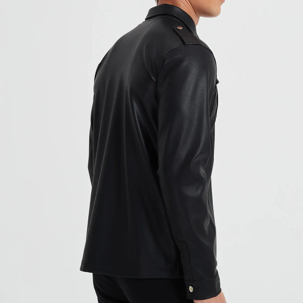 Lervaine® | Leder-Longsleeve
