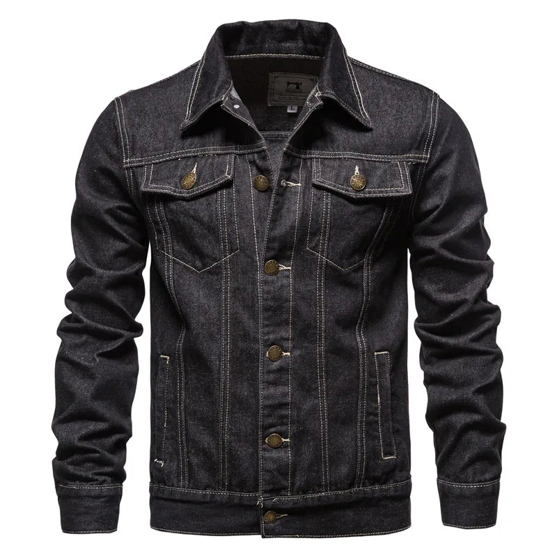 Lervaine® | Denim-Motorradjacke