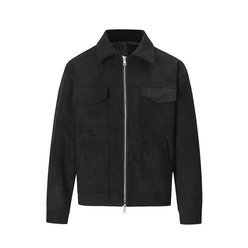 Lervaine® | Oversized-Wildlederjacke