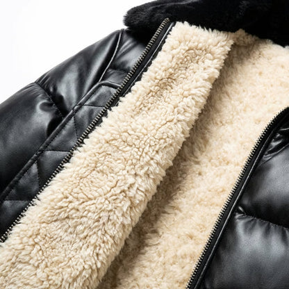 Lervaine® | Warme Steppjacke im Vintage-Look