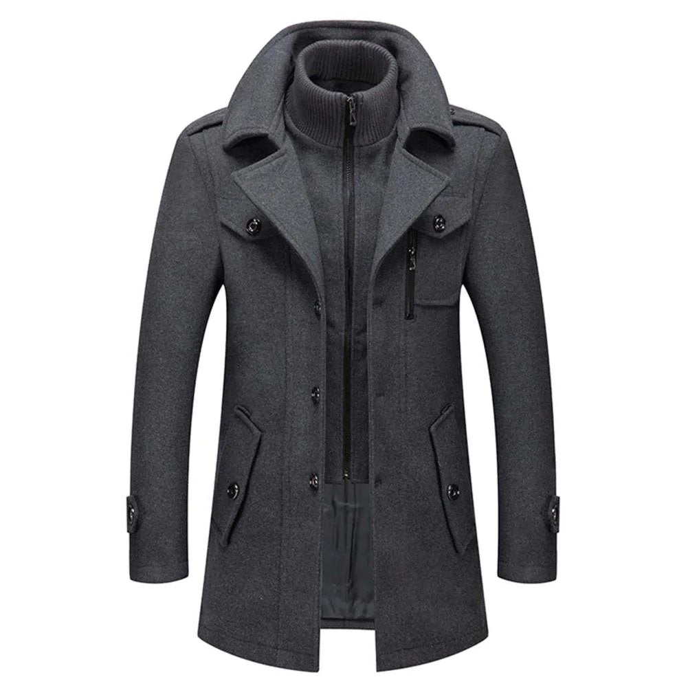 Lervaine® | Stilvolle Peaky-Blinders-Winterjacke