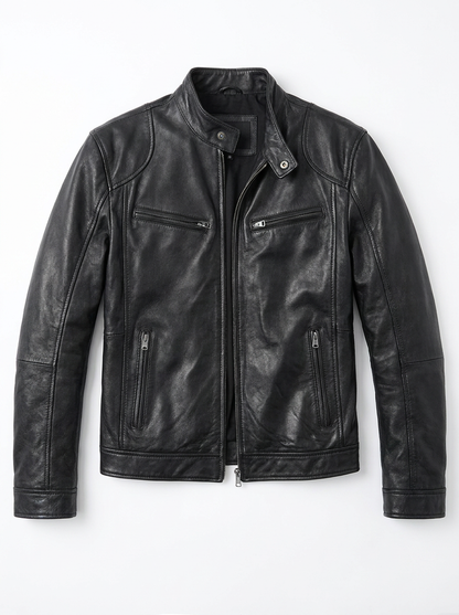 Lervaine® | Casual-Lederjacke