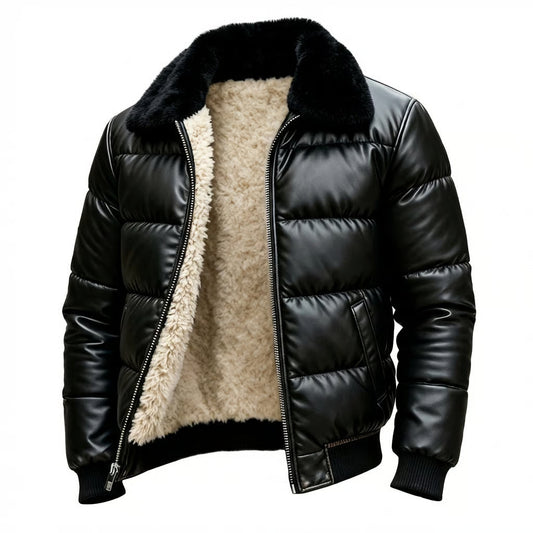 Lervaine® | Warme Steppjacke im Vintage-Look